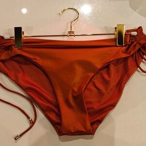 Agua Bendita Burnt Orange Bikini Bottoms